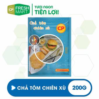 Chả Tôm Chiên Xù CP 200G (4 Miếng) | Nhân tôm cắt khúc dùng kèm với burger tôm