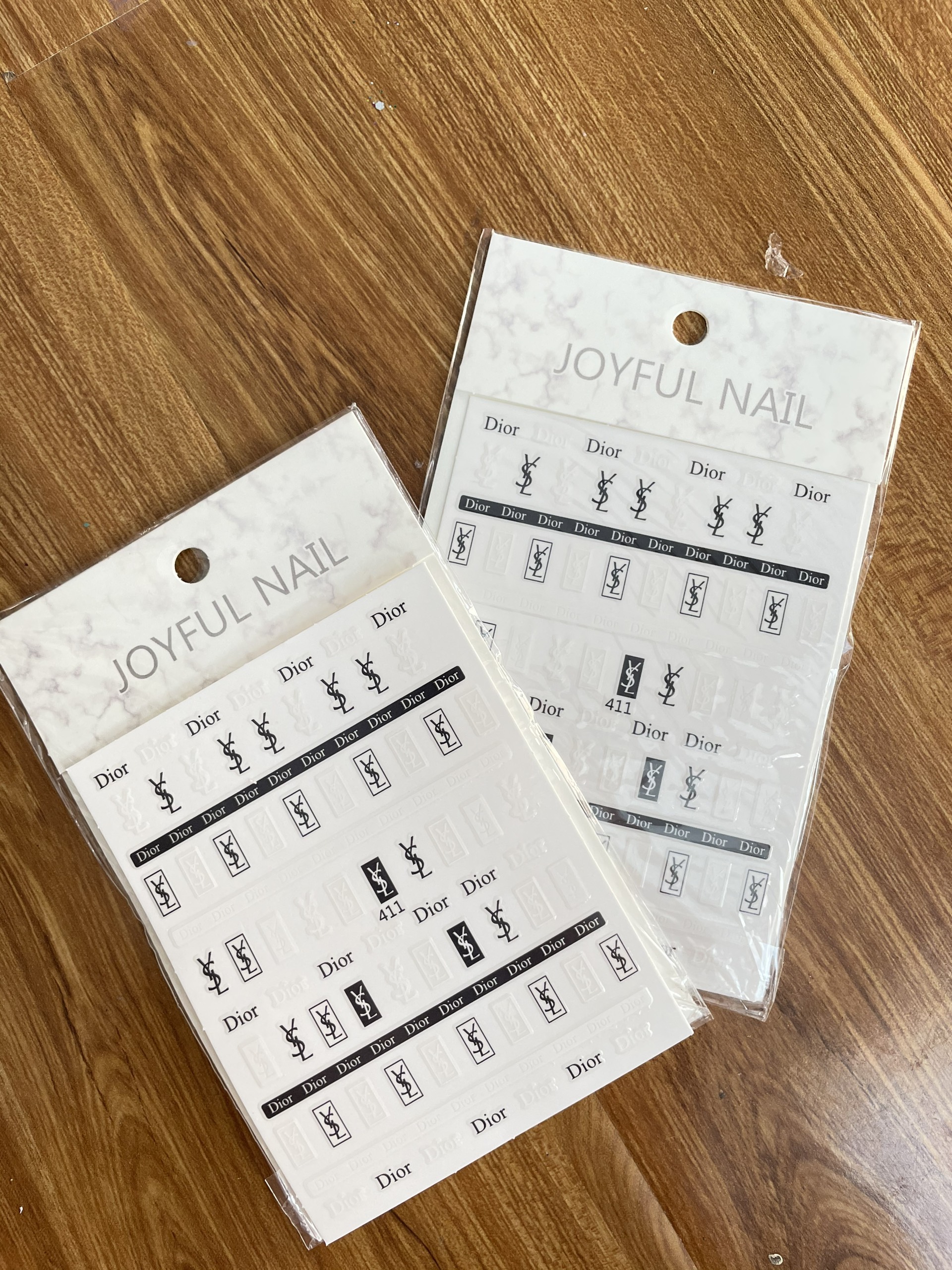 Miếng dán móng tay sticker 411