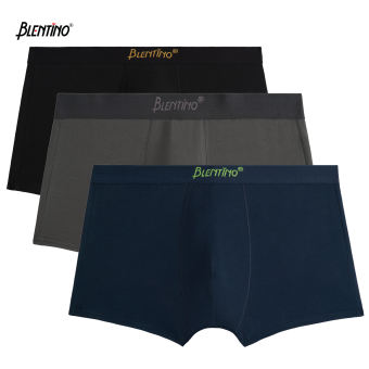 Blentino Combo 3 Quần sịp đùi (Boxer) Cotton chống hăm mùi Nam BL-D11