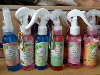 Dung Dịch Rửa Tay Kháng Khuẩn TEA HEALTH CARE 70ml (Có vòi xịt móc khóa)