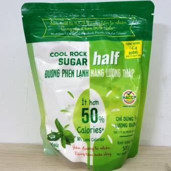 ANH ĐĂNG (túi 500g) ĐƯỜNG PHÈN LẠNH NĂNG LƯỢNG THẤP (dạng bột nhuyễn) Cool Rock Sugar (50% less calories)