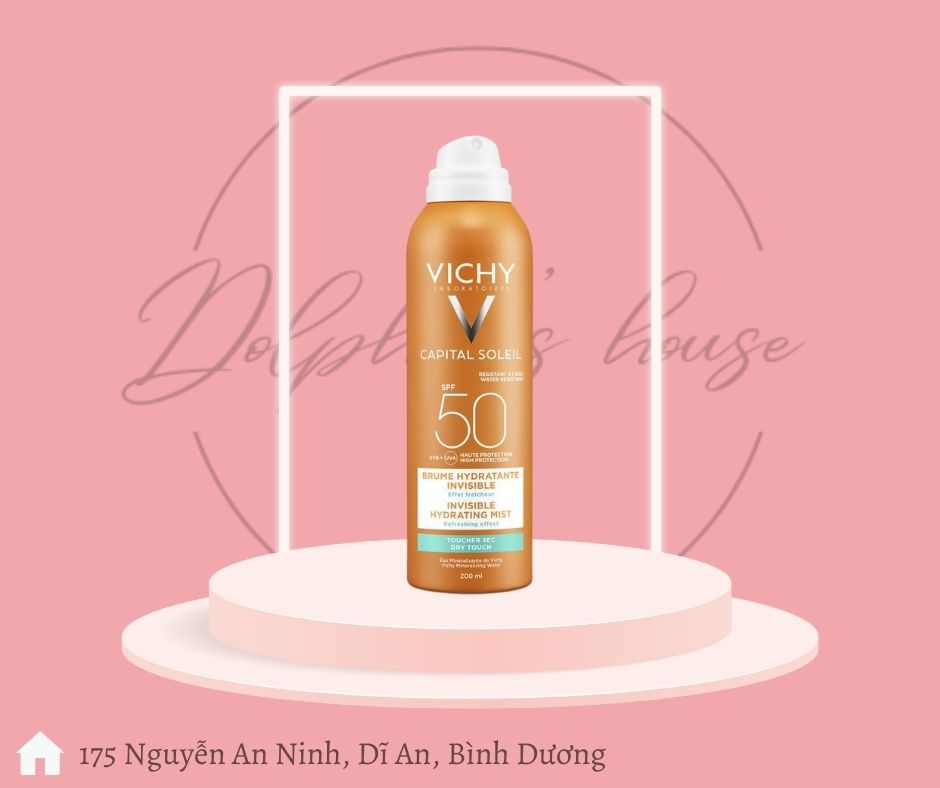 Xịt chống nắng vichy spf 50