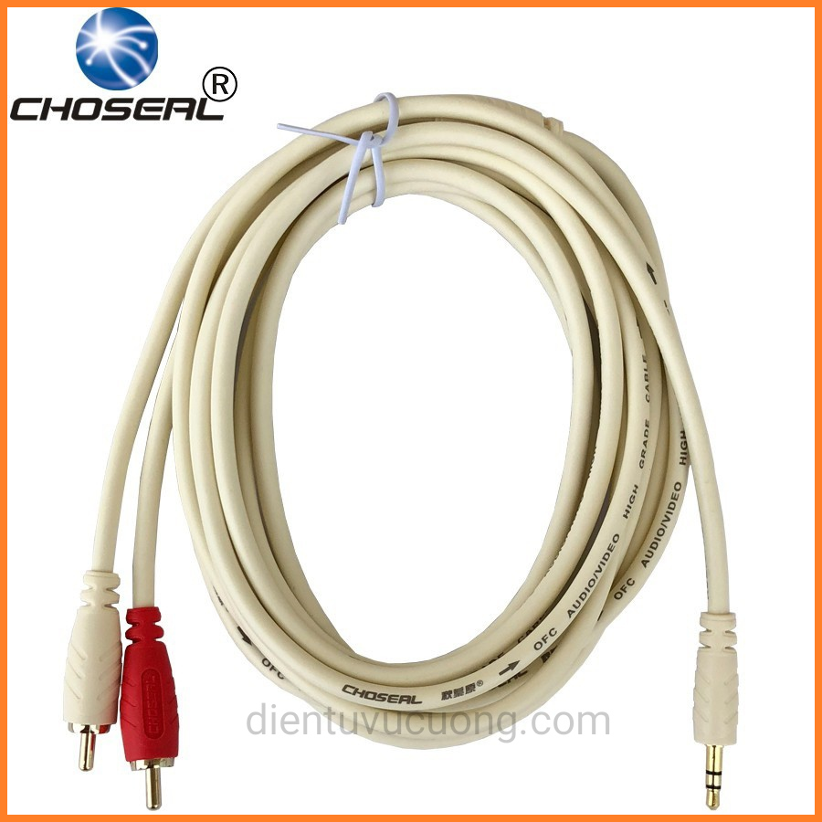 Dây 3.5mm ra 2 bông sen choseal