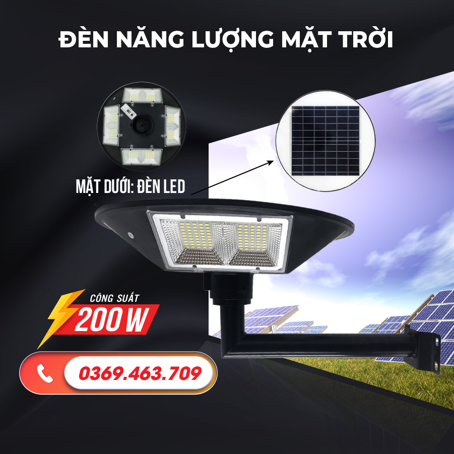 Đèn đĩa bay UFO năng lượng mặt trời công suất 200W. đèn sân vườn năng lượng mặt trời .đèn trang trí sân vườn năng lượng mặt trời cảm biến chuyển động .