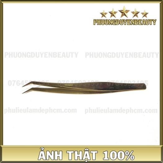 Nhíp Nối Mi Volume Vàng Dùng Tạo Fan Bao Test - MCS 19