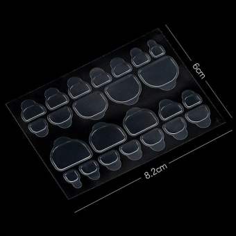 Set 2 (48 Miếng) Silicon Dán Móng Chân