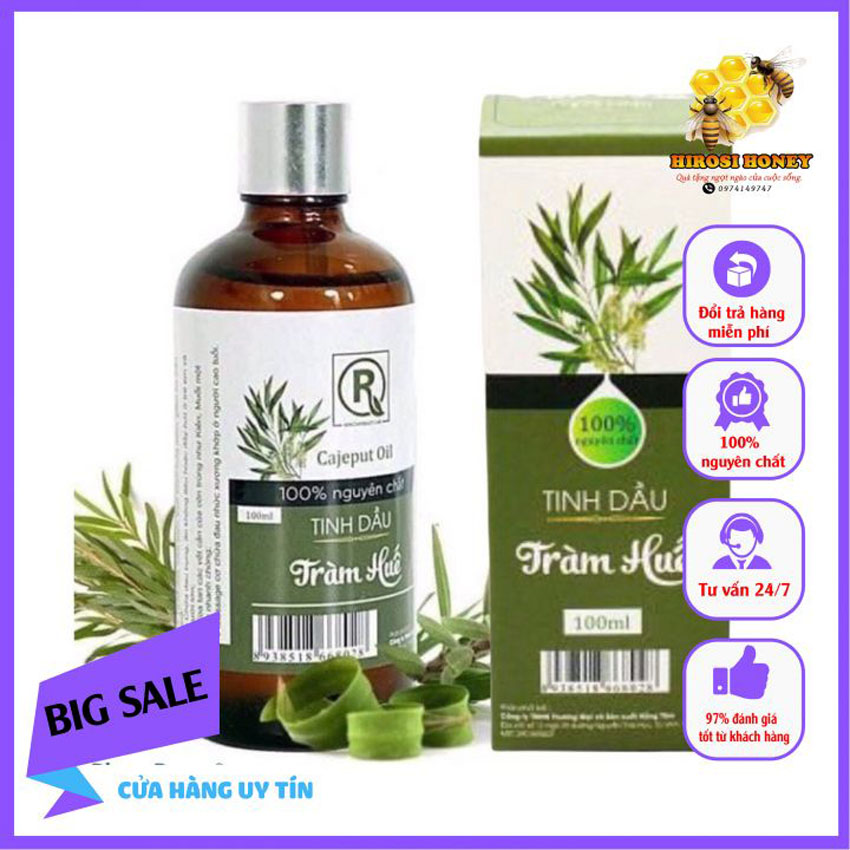 Tinh dầu tràm nguyên chất 100 ml hàng loại 1