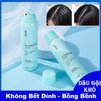 Dầu gội khô dạng xịt, dầu gội đầu khô không bết dính phồng tóc | Chai xịt tóc Thơm Mượt Listine 150ml Bồng bềnh Suốt 8 Tiếng