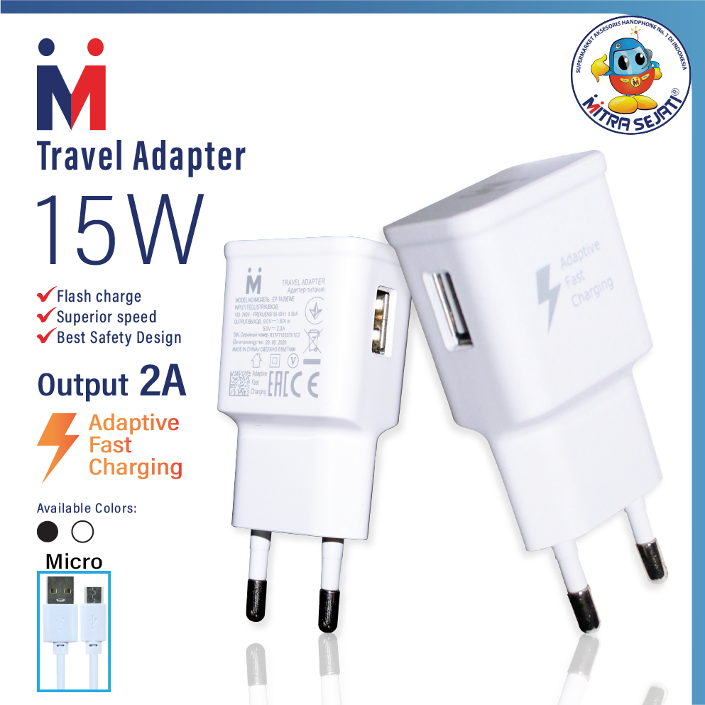 Charger MS model Samsung S6 15 W Fast Charging-ATCSAMS6FCMS