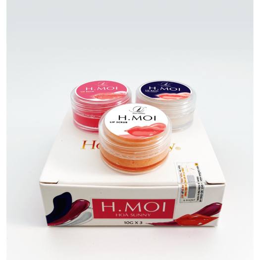 Combo dưỡng môi H.MOI Hòa Sunny