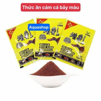 Thức ăn cá bảy màu, Cám Cá 7 màu (20g)