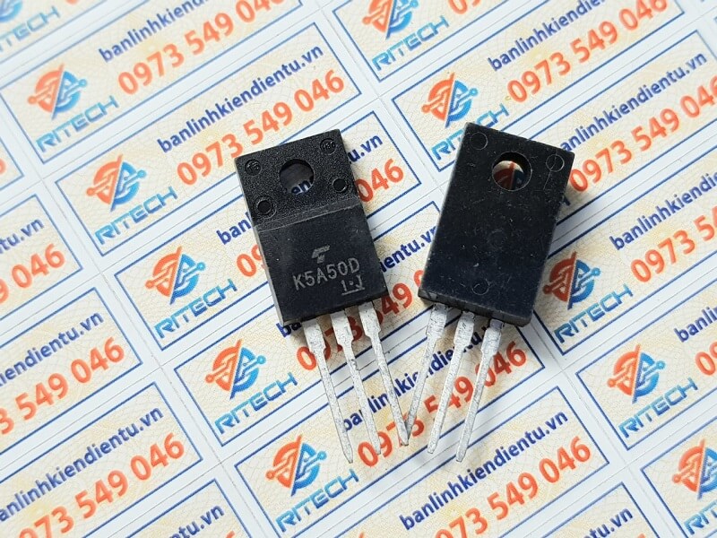 K5a50d mosfet kênh-n 500v – 5a to-220f
