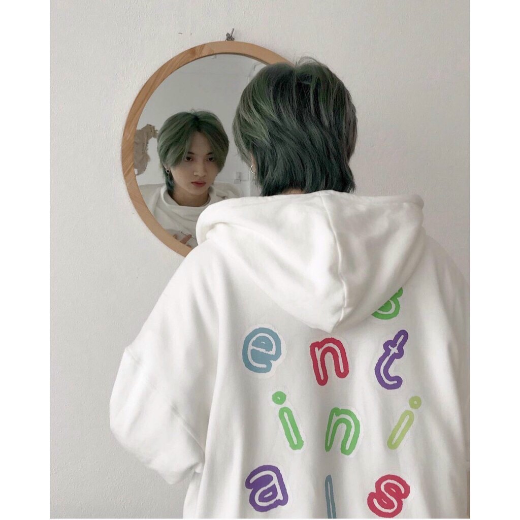 Áo khoác nỉ hoodie form rộng cá tính- 190322 - banana fashion