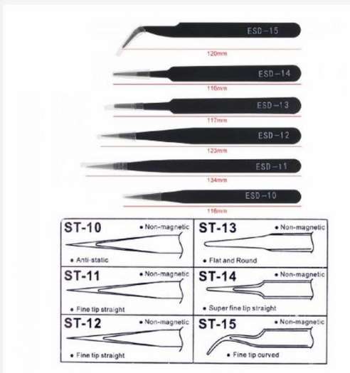 bộ 6 nhíp đa năng