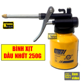 Bình Phun Xịt Dầu Nhớt LS+ 250g - Chai Châm Dầu Nhớt Xe Máy - Bình Bơm Dầu Nhớt Cao Cấp - Bình Tra Dầu Máy - Kivovi