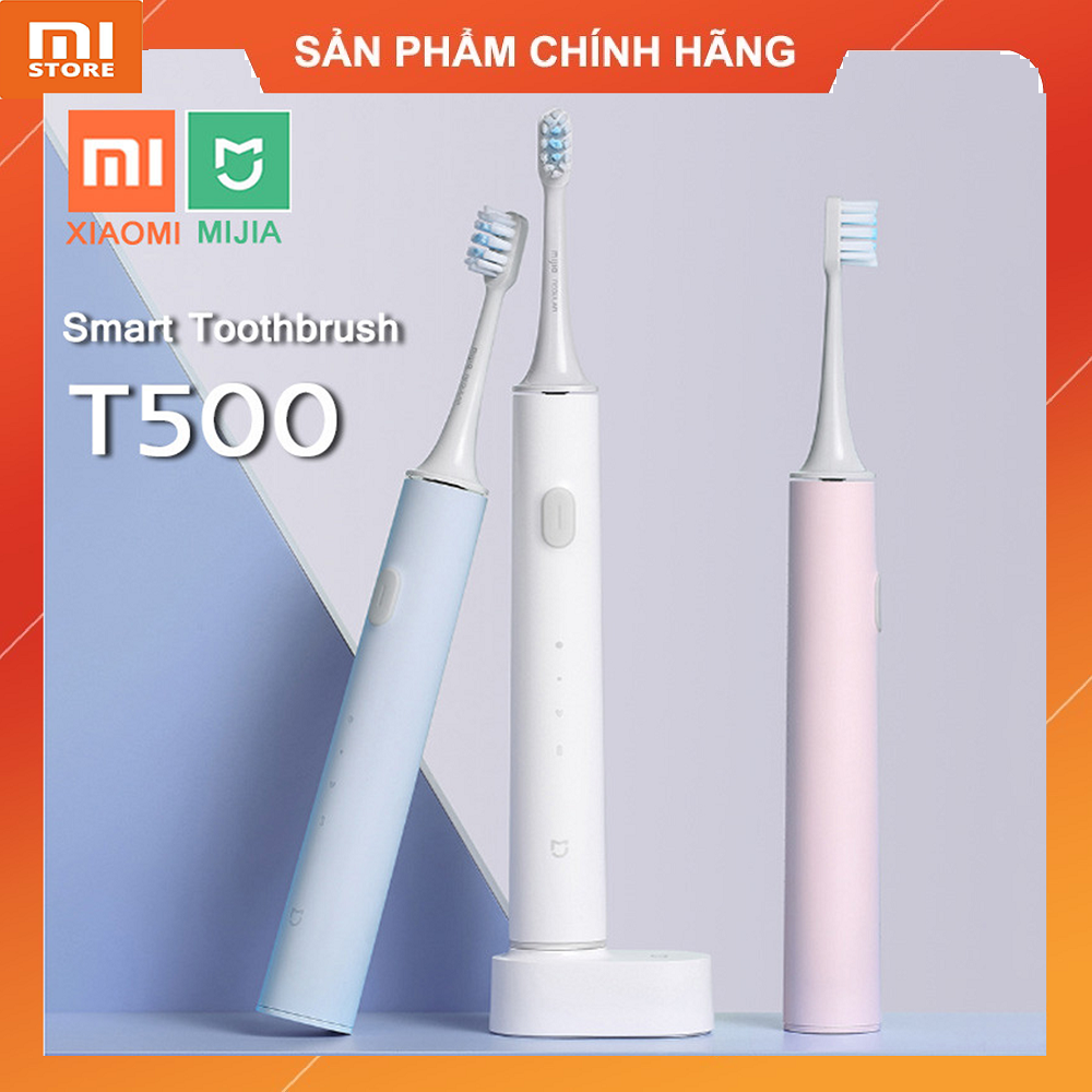 Bàn chải điện thông minh Xiaomi Mijia Sonic T500 - Chính hãng bảo hành 12 tháng