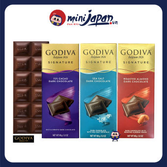 Chocolate Dark cao cấp GODIVA Signature 90g - Socola Bỉ