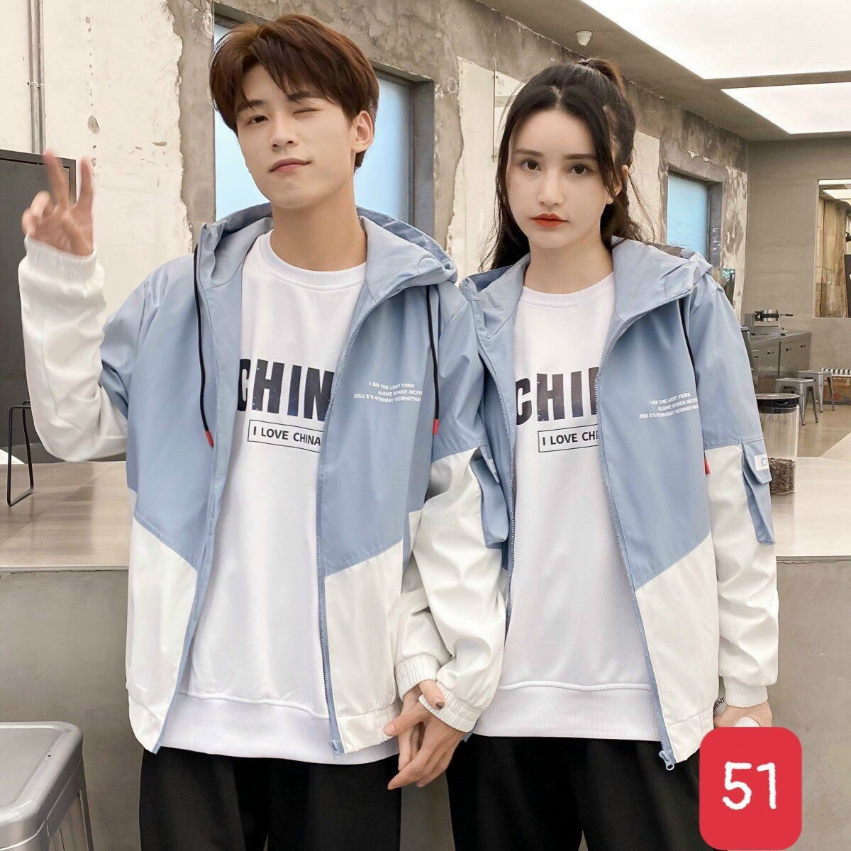 ÁO KHOÁC DÙ NAM NỮ PHỐI MÀU SIÊU HOT SUNNYFASHION CAO CẤP  tB0