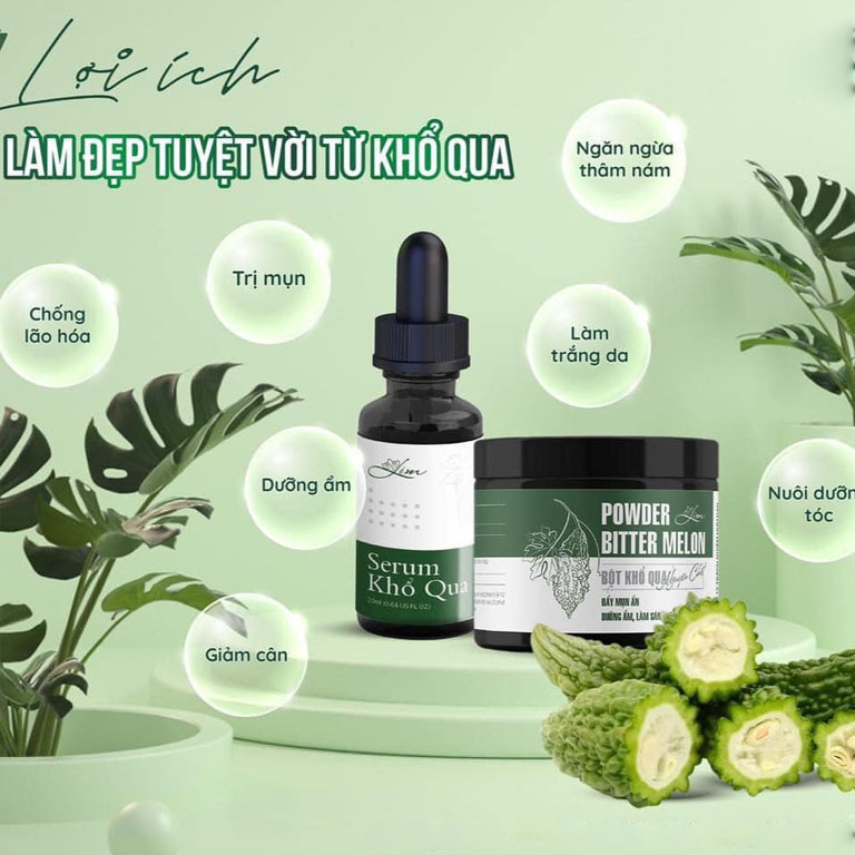 Serum khổ qua Lim - Hủ 150g - 100% khổ qua cô đặc - Trị mụn, giảm sưng viêm, se khít lỗ chân lông, đẩy sạch bã nhờn...