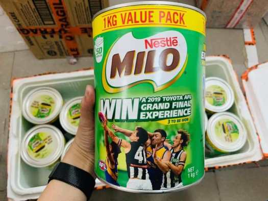Sữa MILO ÚC 1KG Chính Hãng Nestlé Từ Australia