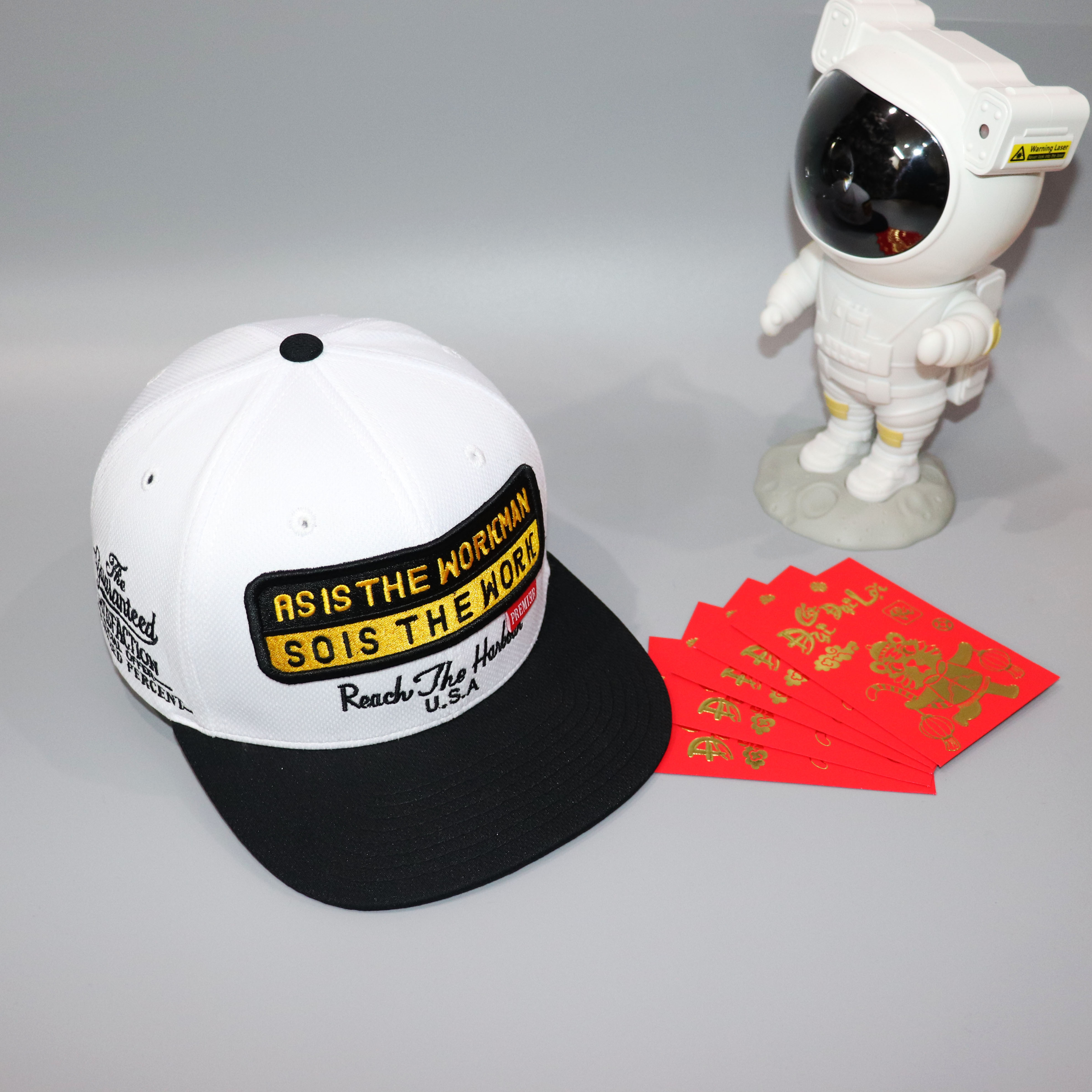 Nón Snapback Pre Trắng Logo So IS The Work- Mũ Lưỡi Trai Nón Kết