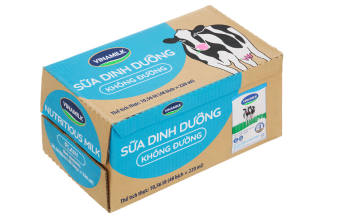 Sữa Dinh Dưỡng Không Đường Vinamilk 220ml
