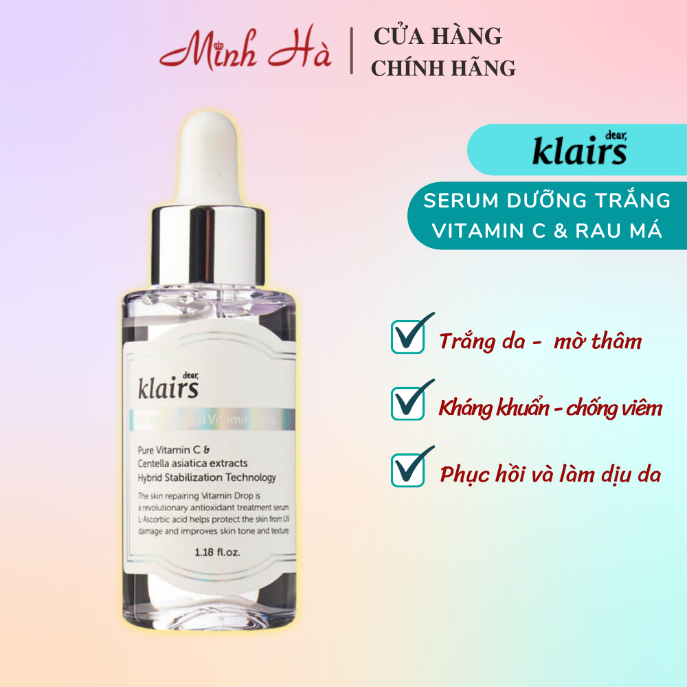 Serum dưỡng trắng Dear Klairs Freshly Juiced Vitamin Drop 35ml