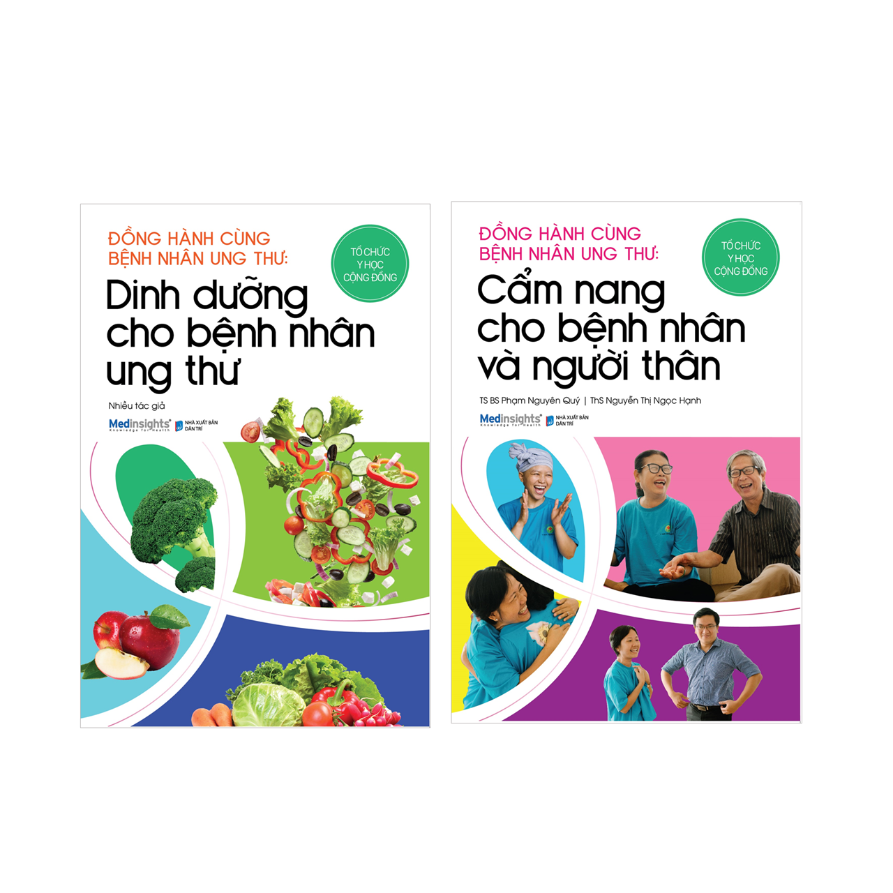 Combo đồng hành cùng bệnh nhân ung thư: dinh dưỡng cho bệnh nhân ung thư + cẩm nang cho bệnh nhân và người thân