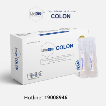 Colon - Bào Tử Lợi Khuẩn Đặc Chủng Cho Người Viêm Đại Tràng - Hộp 20 ống