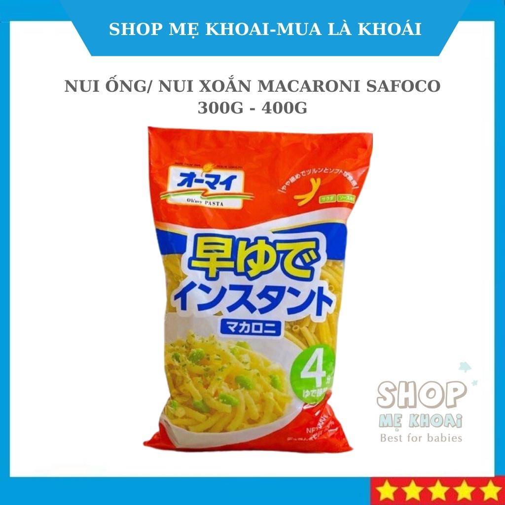 Nui ống/nui xoắn macaroni safoco 300g - 400g