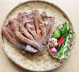 500G KHÔ CÁ LÓC ĐỒNG ĐÃ LÓC XƯƠNG, LOẠI ĐẶC BIỆT