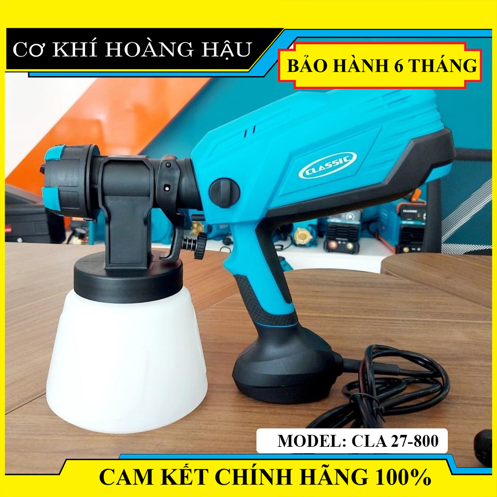 Máy phun sơn điện classic, công suất 600w, 4 vòi phun
