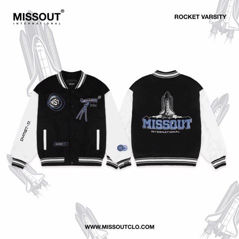 Áo khoác rocket varsity