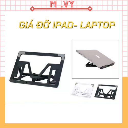 Giá đỡ LAPTOP, MACBOOK, IPAD S156 bằng nhựa ABS có thể điều chỉnh được độ cao, đế tản nhiệt laptop