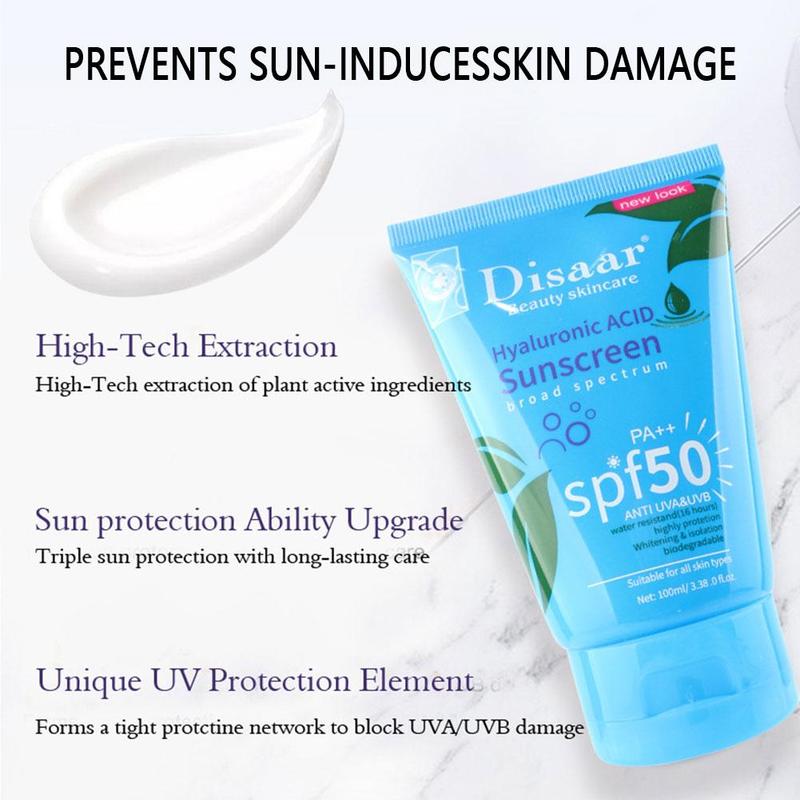 Disua Sunscreen Disaar Collagen Sunscreen SPF 50 Not Greasy Anti-UV Sunscreen 100ml