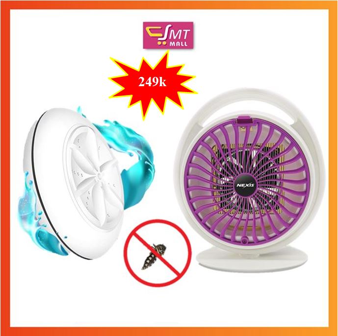 Máy giặt thông minh mini Smart Wash + Đèn bắt muỗi diệt côn trùng thông minh UV LED Nexis