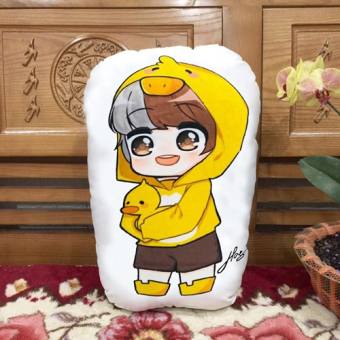 gối ôm gấu bông mister vịt mẫu 2 hero team