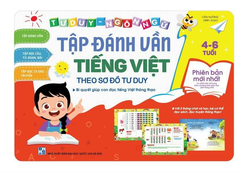 Đánh vần tiếng việt từ 3-7 tuổi