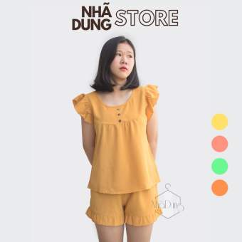 ĐỒ BỘ MẶC NHÀ VẢI ĐŨI KHÔNG NHĂN DƯỚI 62KG