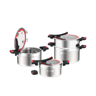 Bộ nồi Inox liền khối Elmich Milano EL-8091 size 16, 20, nồi hấp 22cm