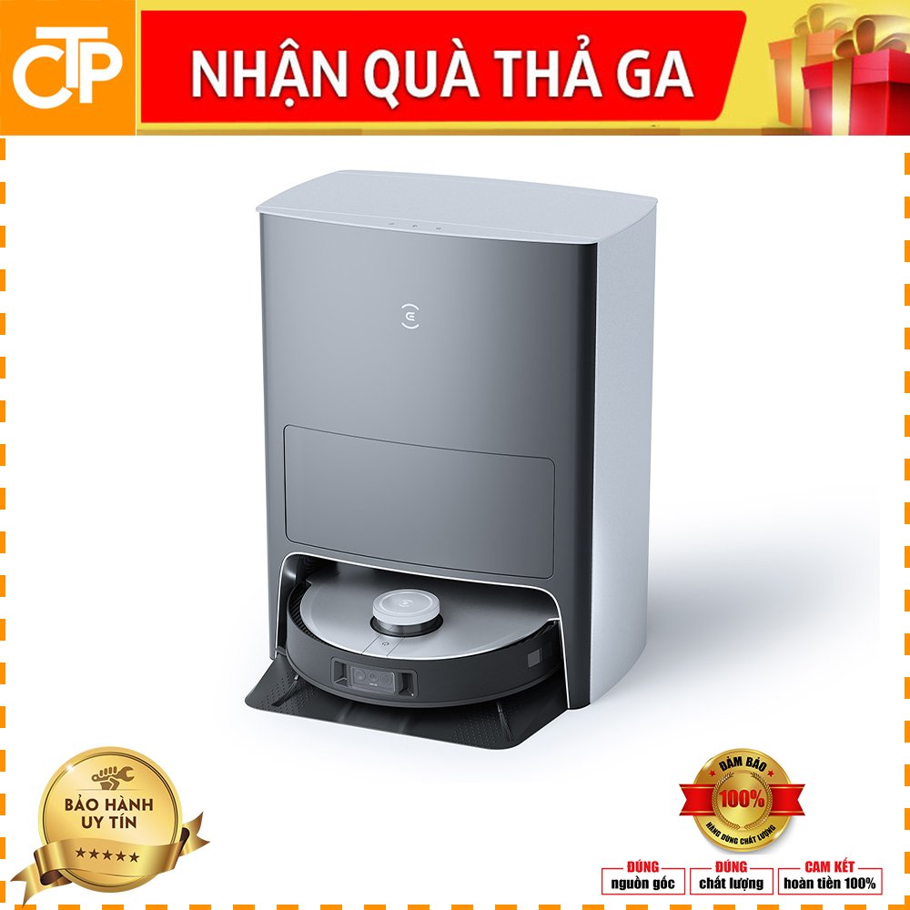 Robot hút bụi lau nhà ecovacs deebot x1 omni bản quốc tế chính hãng bảo hành 24 tháng