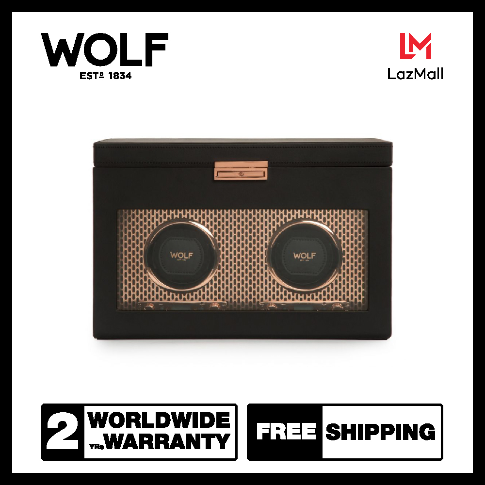 WOLF1834 รุ่น Axis Double Winder With Storage (Copper) ราคา 61,600 บาท*ส่งฟรี