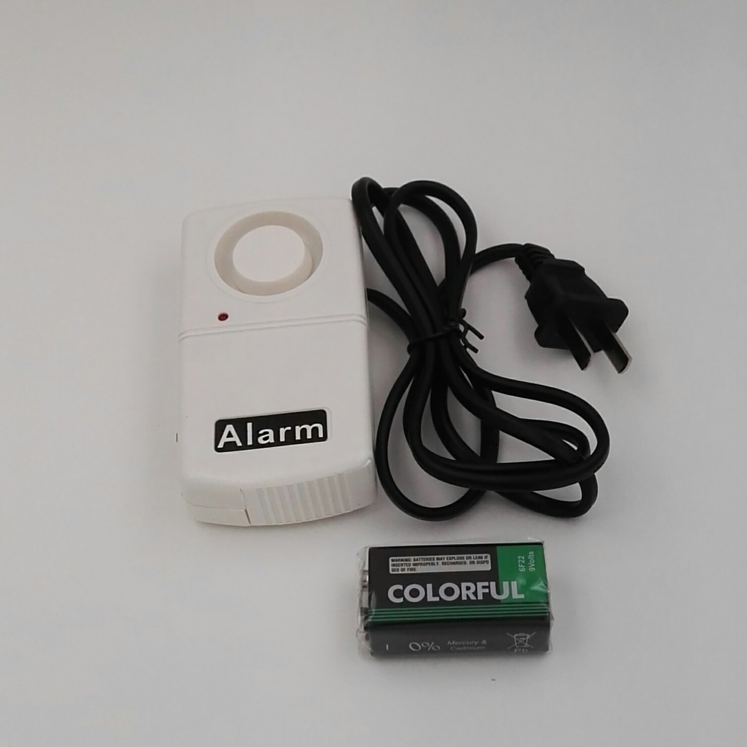 Còi báo động cảnh báo mất điện tự động 120db tặng pin 9v