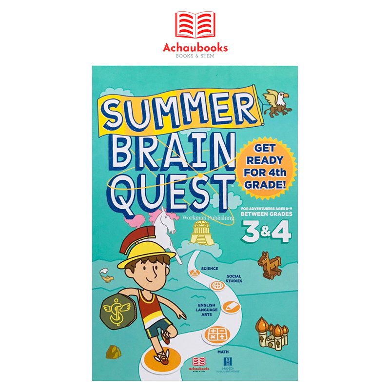 Sách summer brain quest 3&4 - á châu books