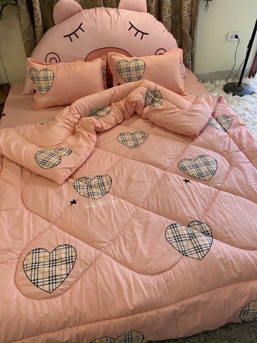 Bộ ga gối cotton poly hàn quốc 1m2 1m4 1m5 1m6 1m8 cung hoàng đạo