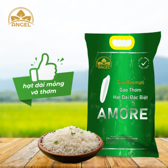 Gạo Basmati Ấn Độ (India) 5kg🌾ngăn ngừa tiểu đường, ăn kiêng🌾HCM🌾Date 24 tháng🌾Angel Foods