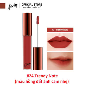 Son BBIA Velvet Lip Tint ver5 màu 24-đỏ đất