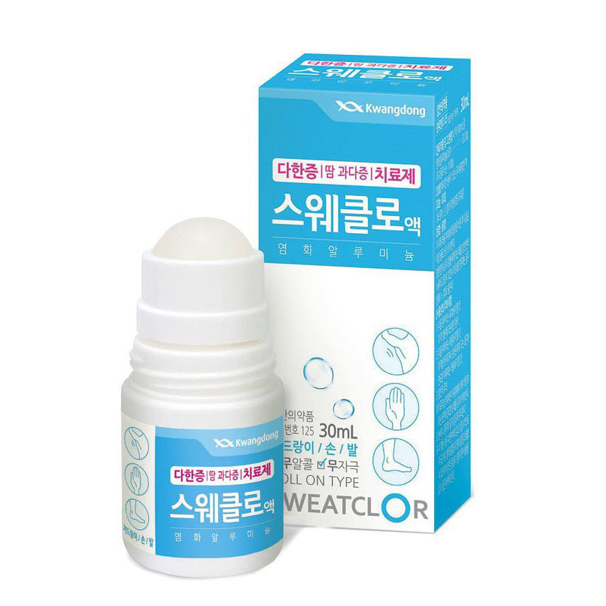 [Hoàn Tiền 8%]Lăn Khử Mùi Hàn Quốc Kwangdong Sweatclor
