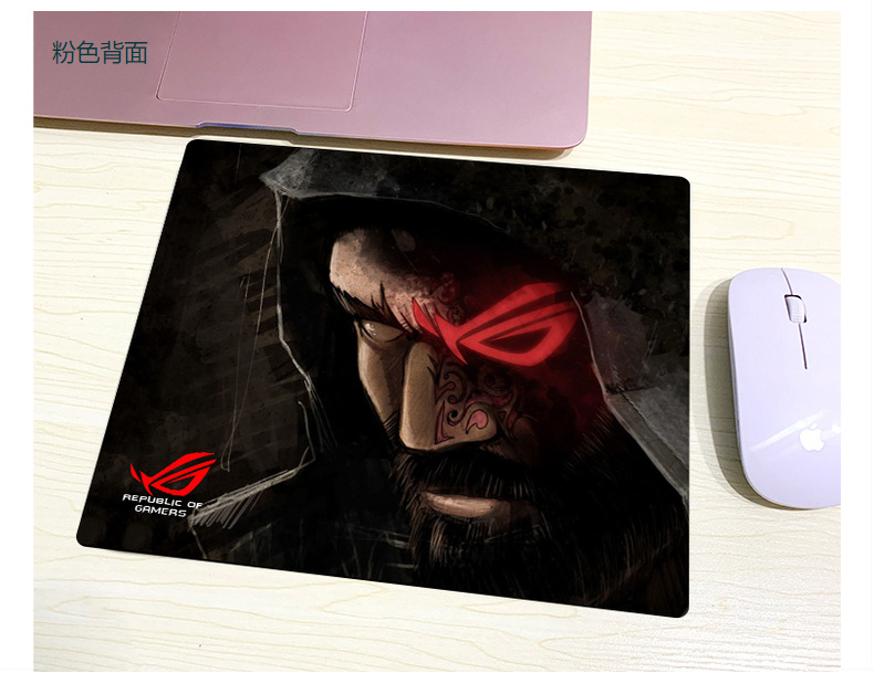 2023 new asus rog laptop mouse mat for office home pc computer keyboard cute mouse pad kawaii desk pad deskpad gaming desk mats gamer 22x18cm