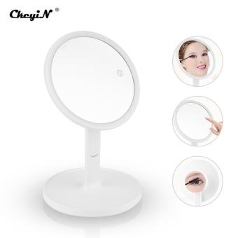 Gương trang điểm CkeyiN gắn đèn LED 2 mặt 1x/7x tiện lợi